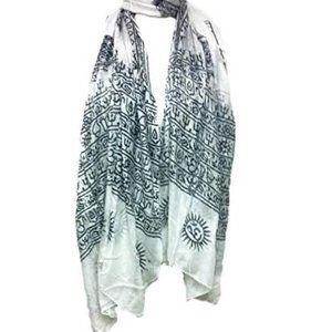 Boho Gauzy Scarf / Wrap